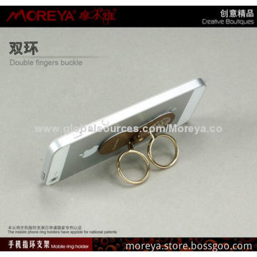 Finger Ring Holder for Smartphones, 20mm Inner Diameter, Zinc Alloy Material OEM Available